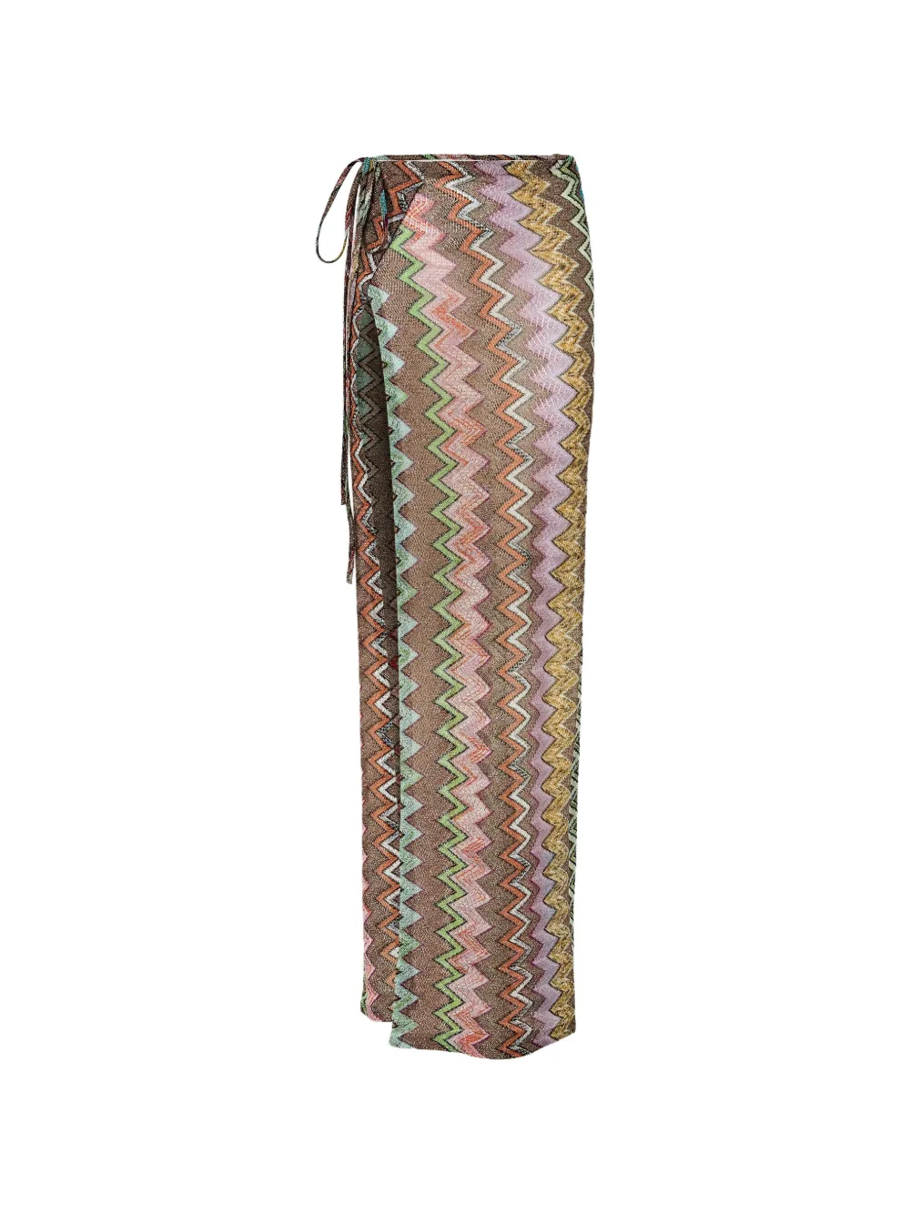 Missoni zigzag pareo - Marrone