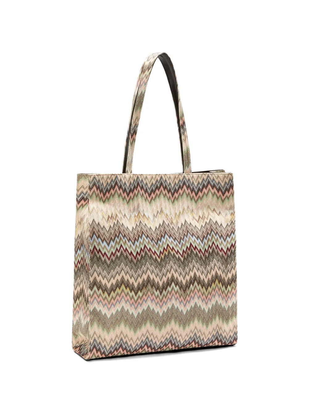 Missoni Shopper met zigzag-patroon Beige