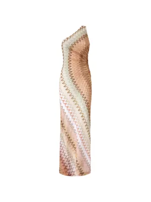 missoni evening dress Missoni Copper Printed Evening Dress main image 0