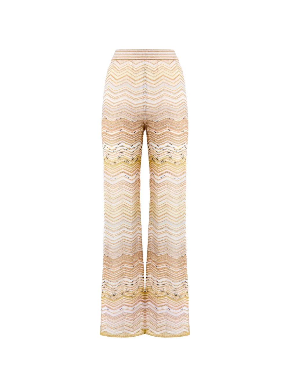 Missoni chevron sequin-embellished trousers - Toni neutri