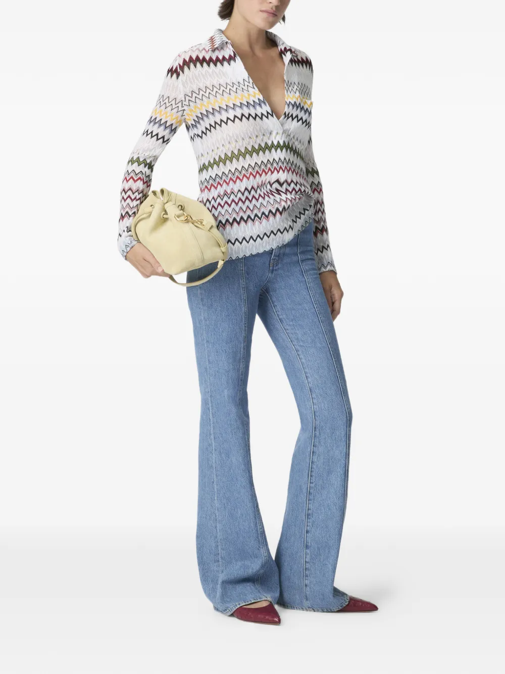  Missoni Zigzag Blouse - White 