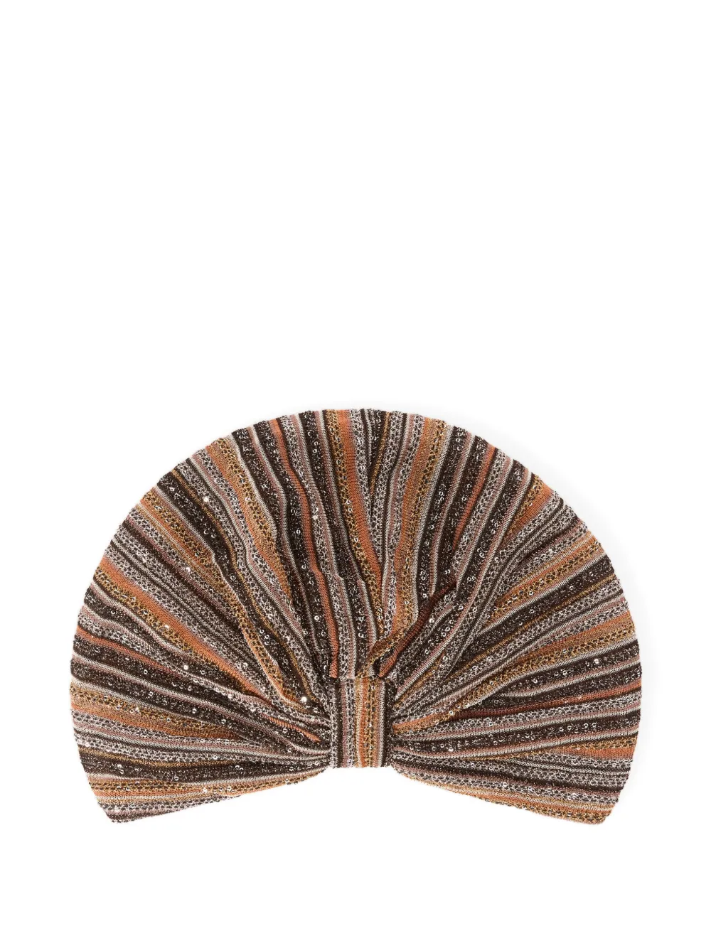 Missoni striped knotted hair accessory - Marrone