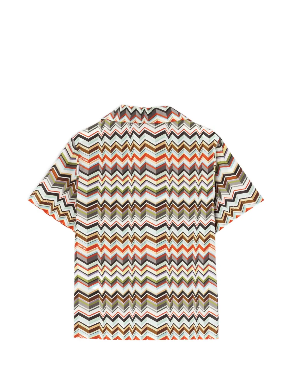 Missoni Kids Shirt met zigzag-print Groen