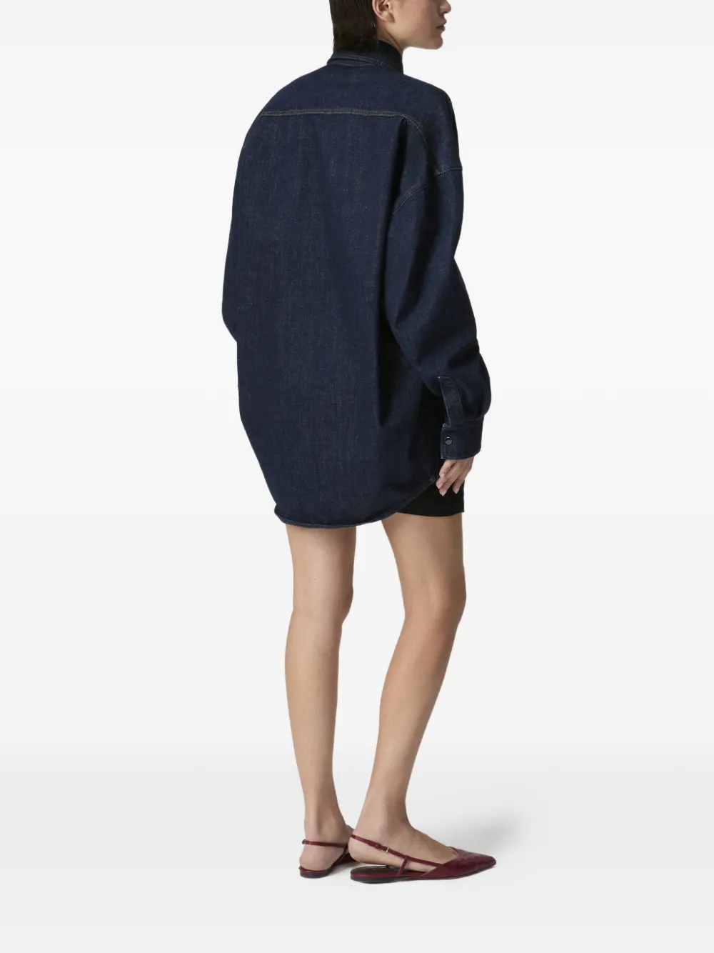 Missoni Blouse met logopatch Blauw