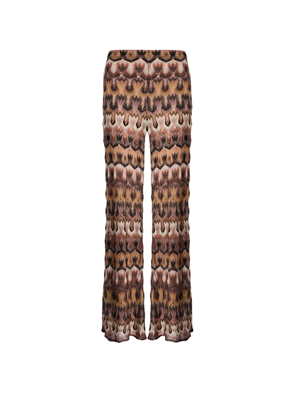 Missoni patterned trousers - Marrone