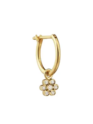 Sophie Bille Brahe Lily ダイヤモンド ピアス 18Kイエローゴールド