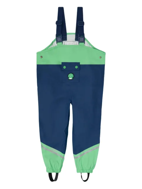 Roarsome Spike The Dinosaur Pocket waterproof dungarees