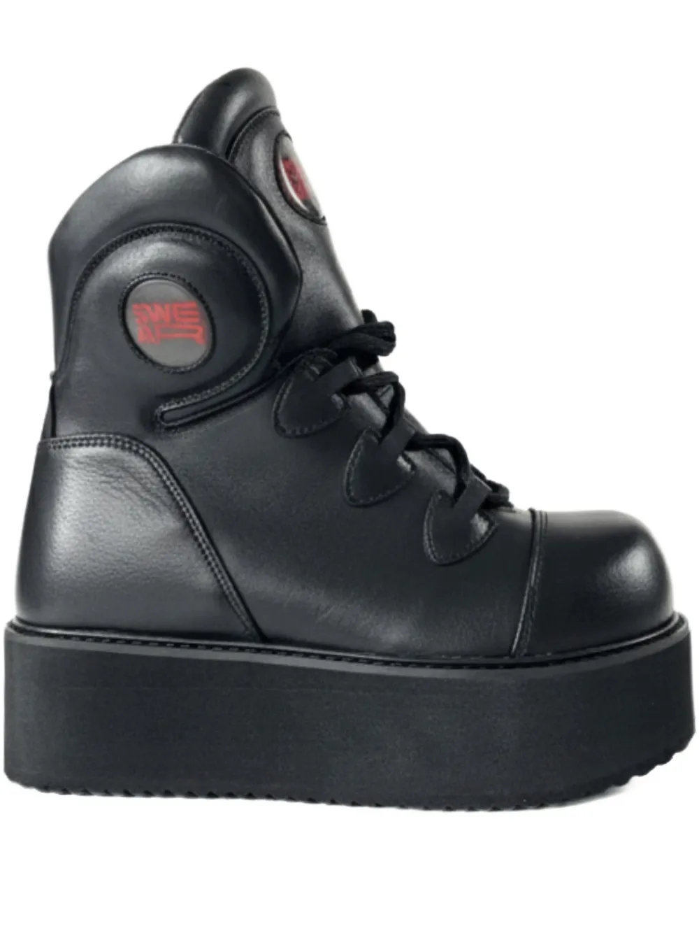 Swear Sm Truck 2 Platform Sneakers In Black