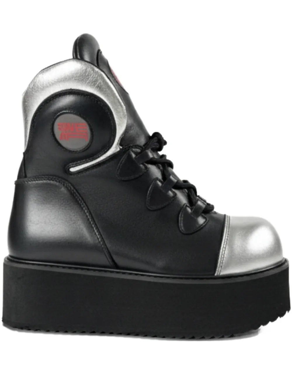 Swear Sm Truck 2 Platform Sneakers In Black