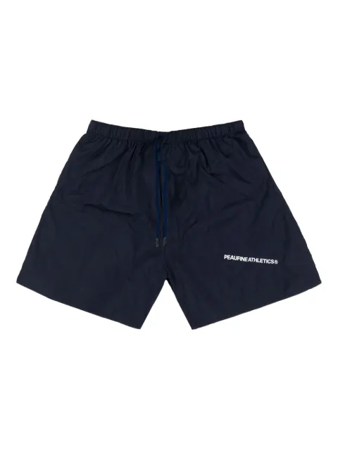 Peaufine Athletics patchwork track shorts