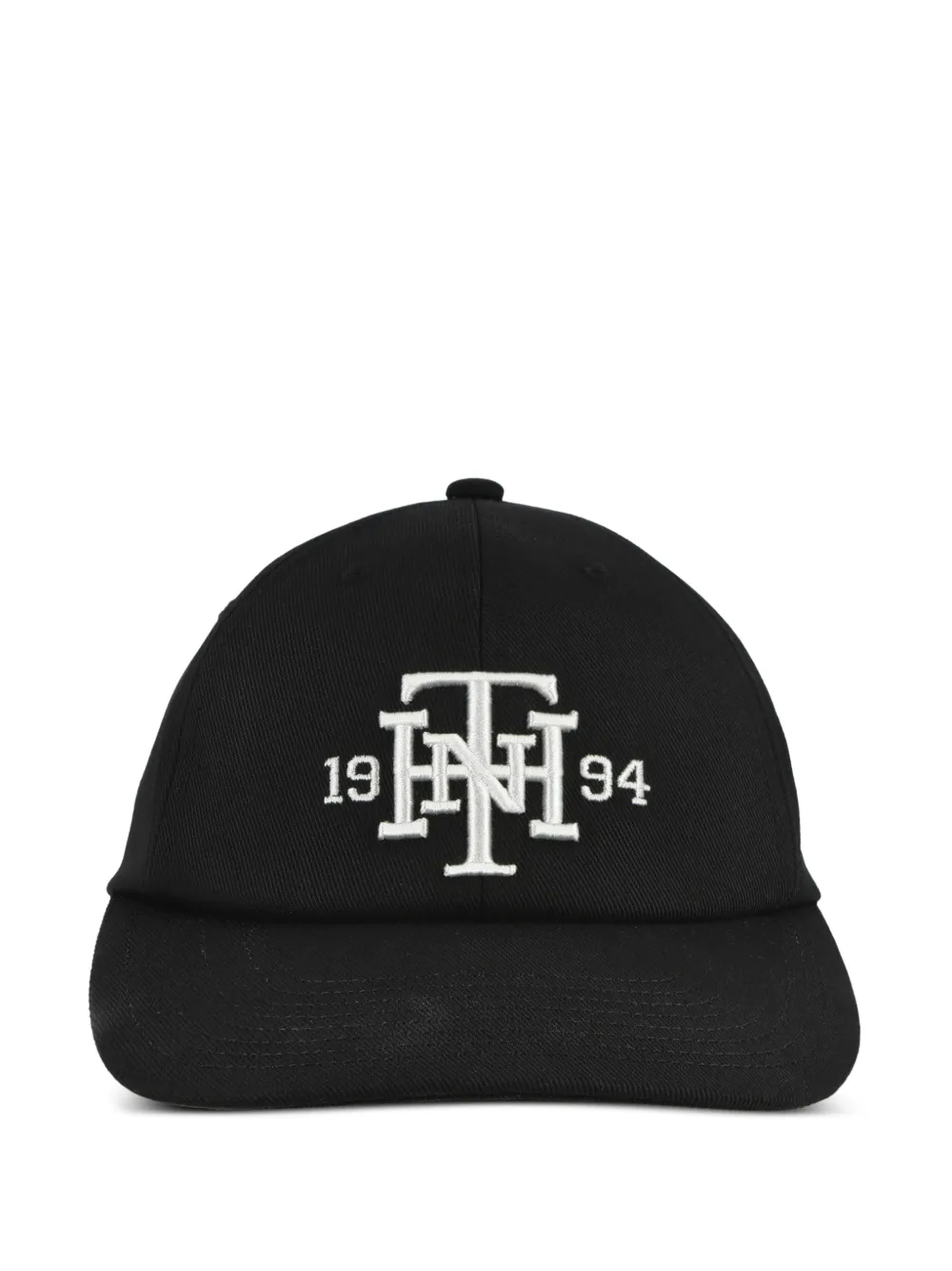 Neighborhood lettering-embroidered baseball cap | Black | Image 1