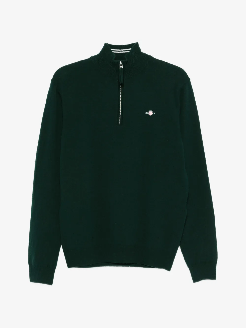 Gant свитер с воротником на молнии | зеленый | Image 1