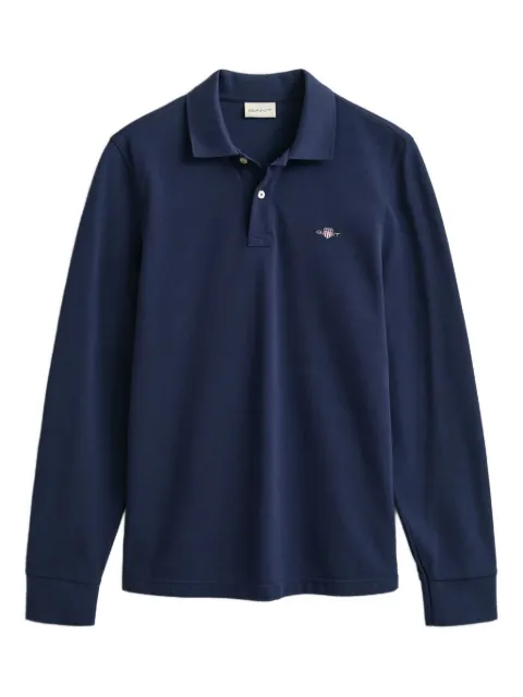 Gant pique long-sleeve rugger