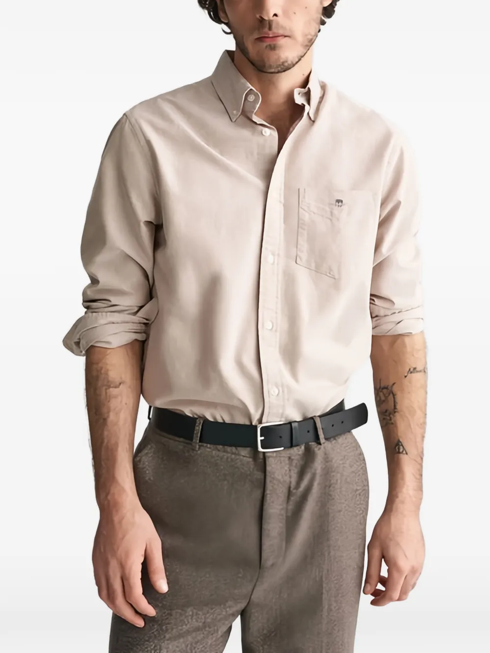  Gant Classic Oxford Shirt - Neutrals 