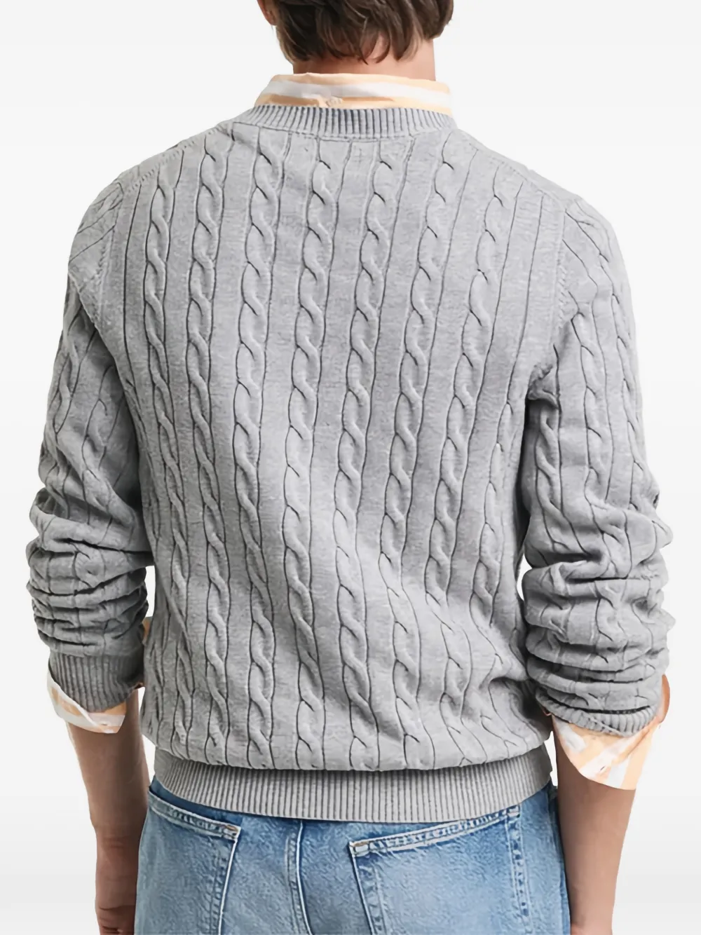 Gant 绞花针织拉链领毛衣 | 毛衣 | Image 2