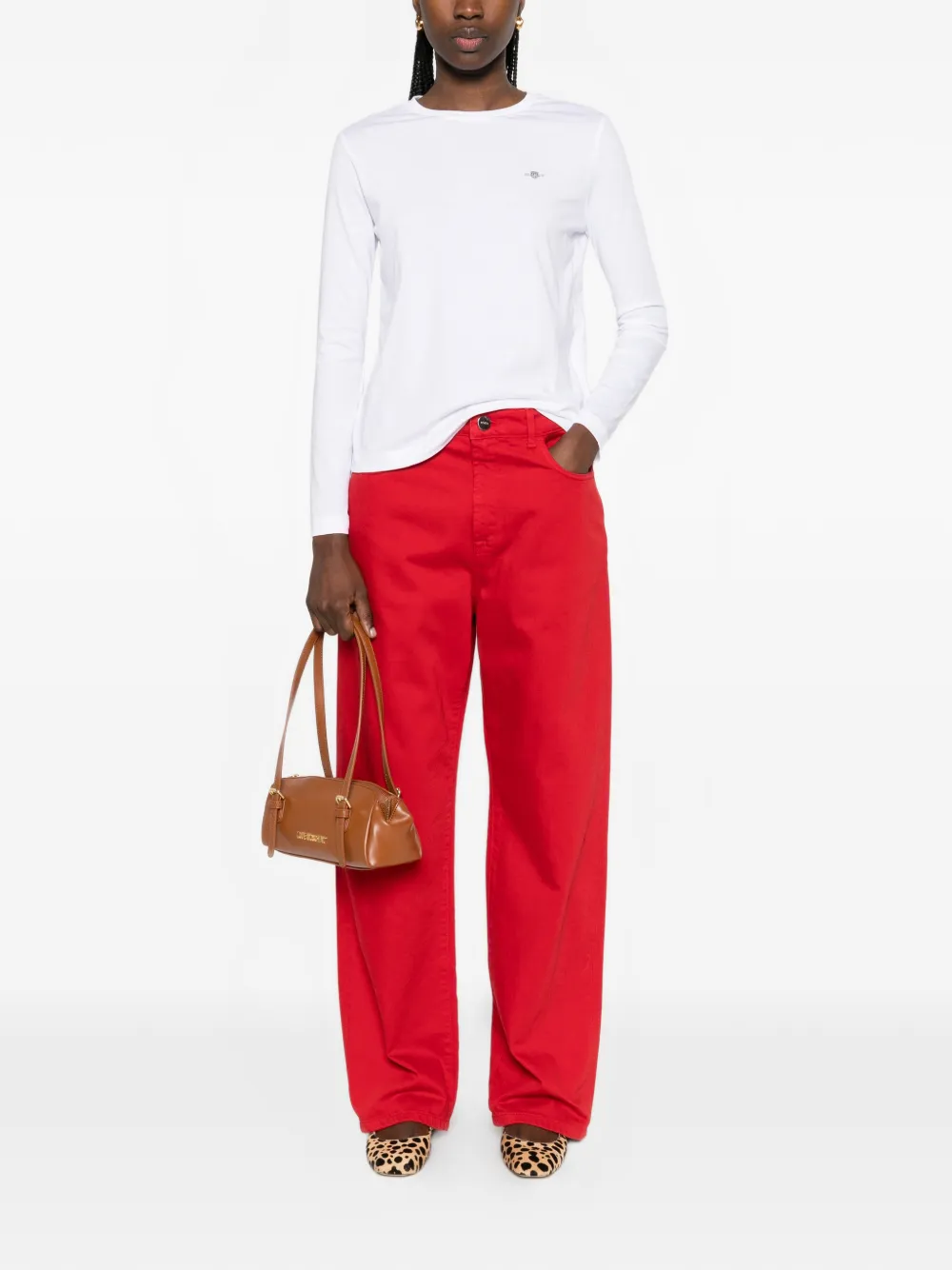  Gant Long-sleeve T-shirt - White 