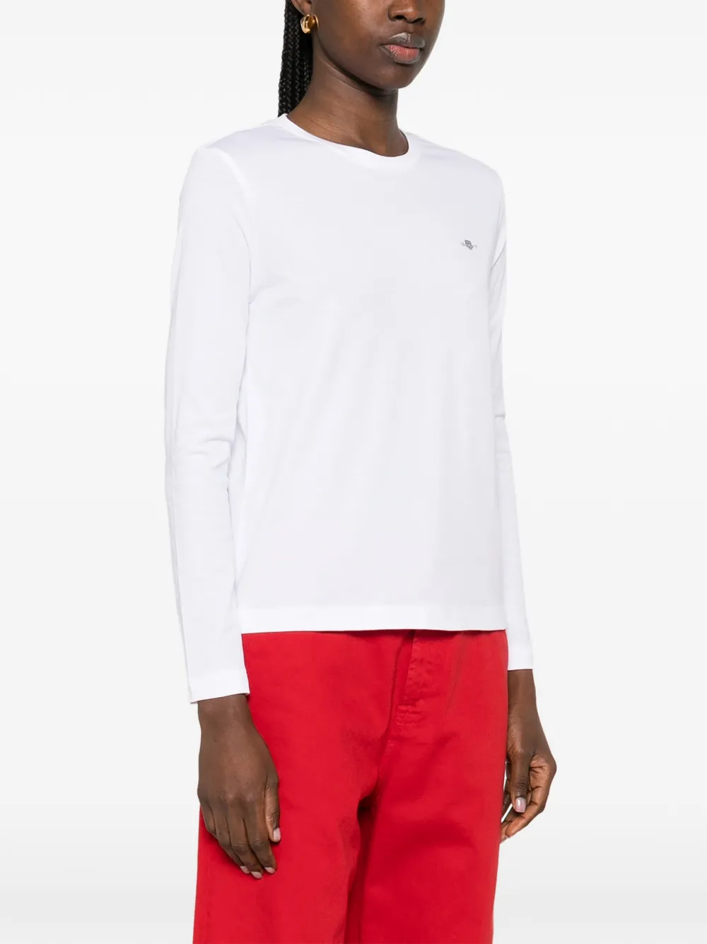 Gant Long-sleeve T-shirt - White 