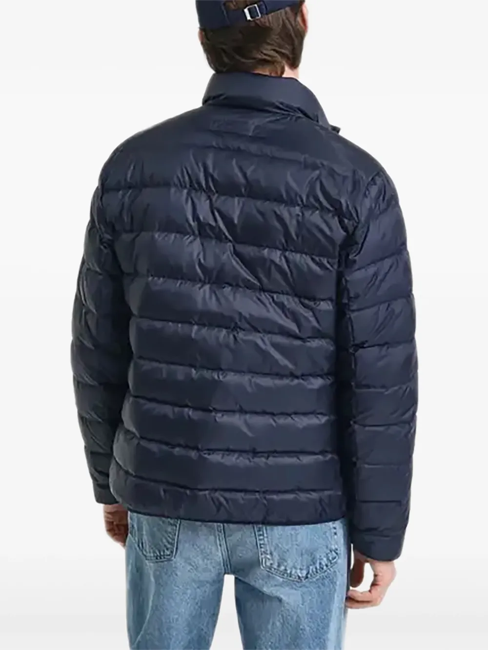Gant Light Down Jacket In Blue