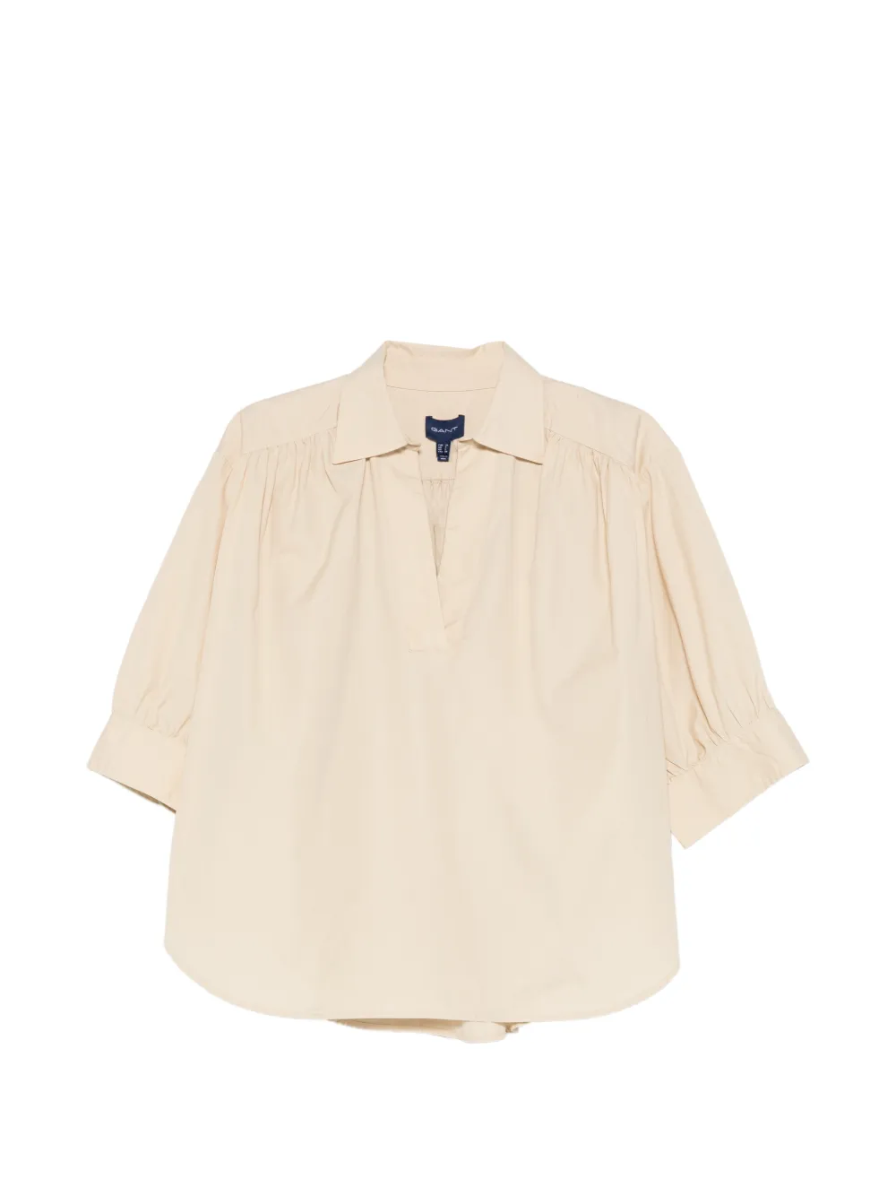 Gant Blusa in popeline - Toni neutri