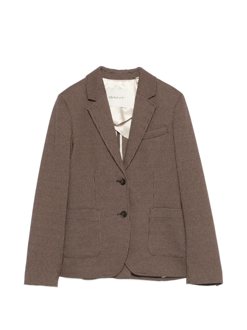 Gant Blazer a quadri - Marrone