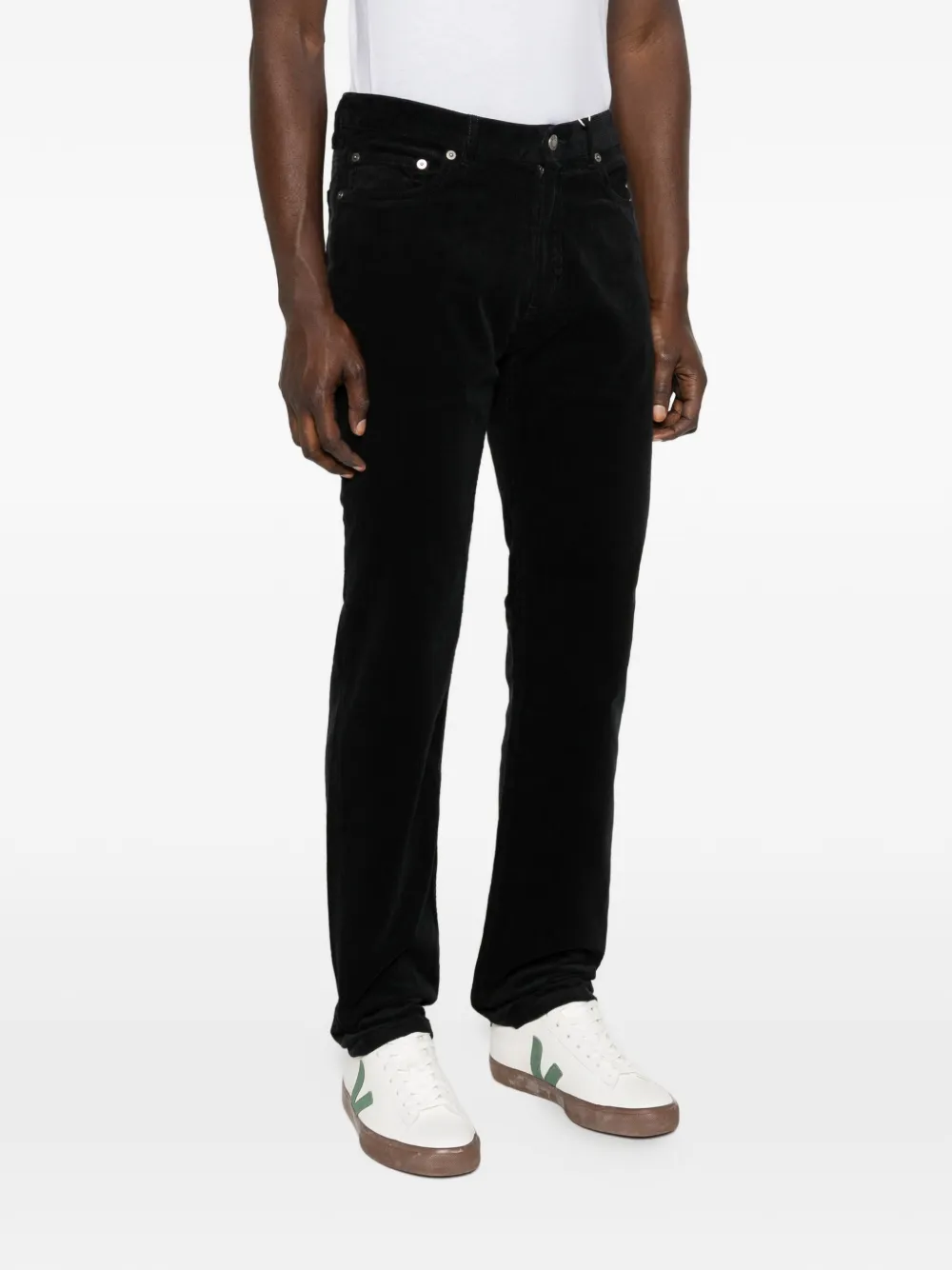 Gant Ribfluwelen broek Zwart