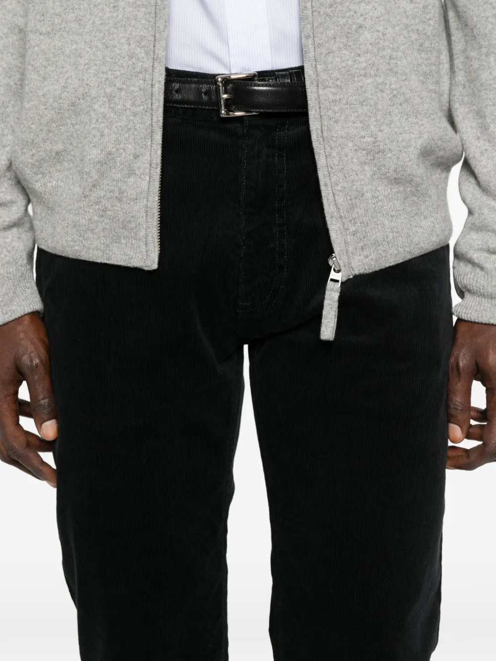 Gant Ribfluwelen broek Zwart