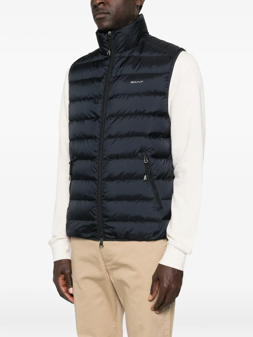 Zipped Gilet