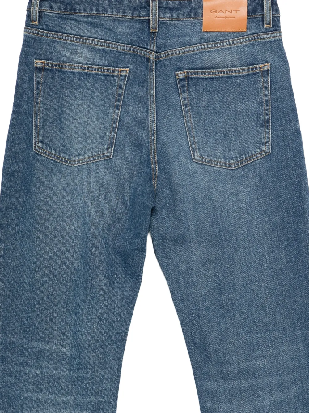  Gant Five-pockets Button-fastening Jeans - Blue 