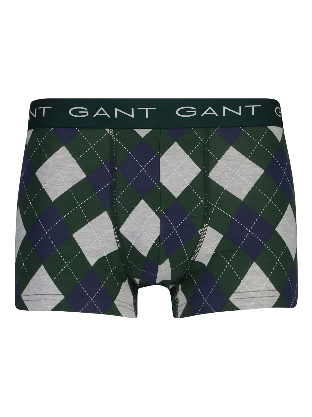 Gant Drie boxershorts met print Groen