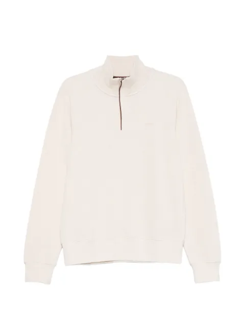 Gant rib half-zip sweater