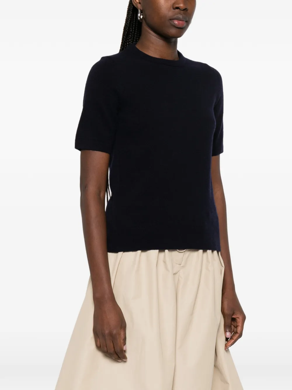Gant Wollen T-shirt Blauw