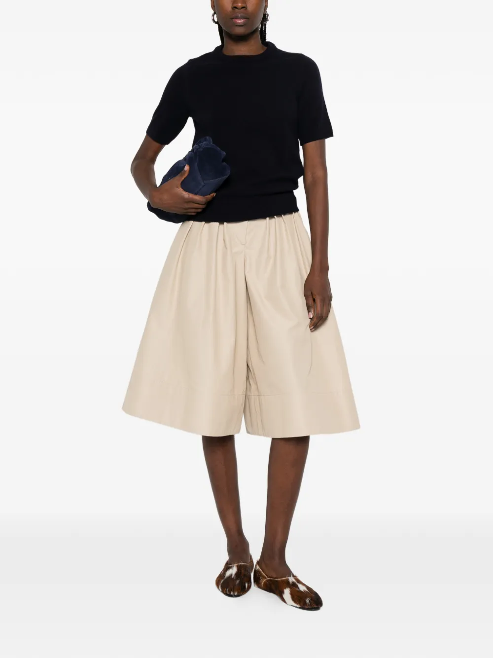 Gant Wollen T-shirt Blauw