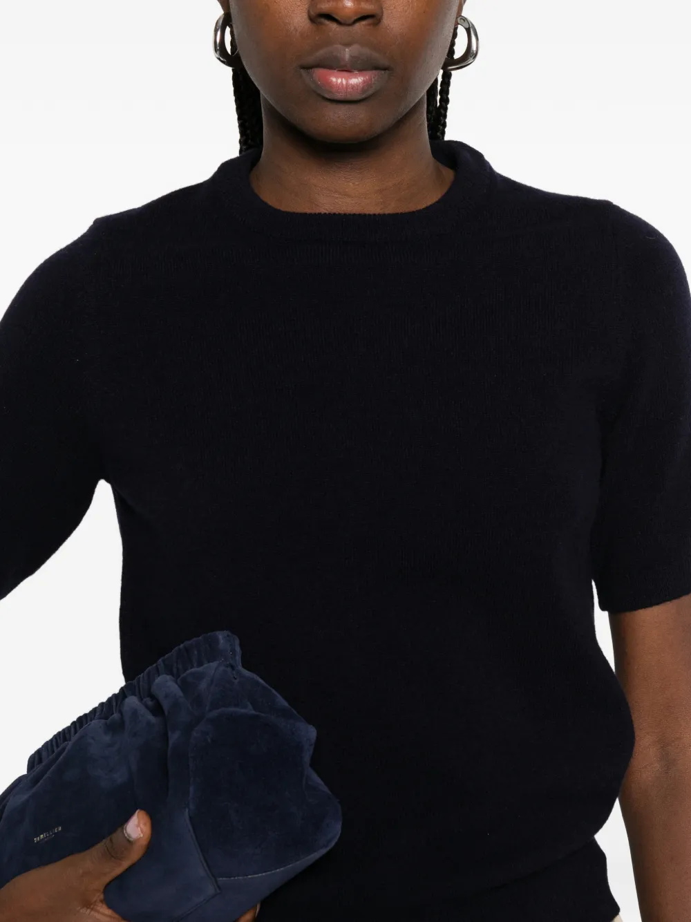 Gant Wollen T-shirt Blauw