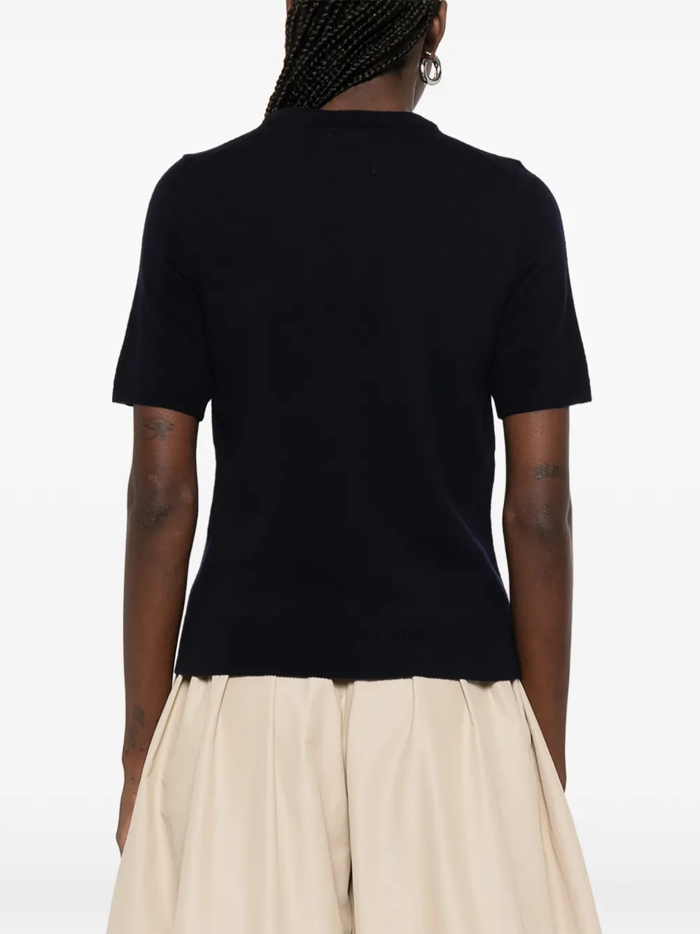 Gant Wollen T-shirt Blauw