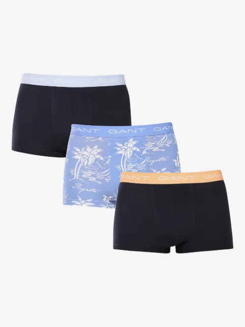 Gant set de tres piezas de ropa interior con isla estampada