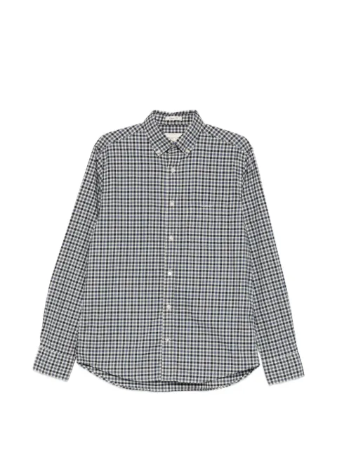 Gant chemise en sergé à carreaux vichy