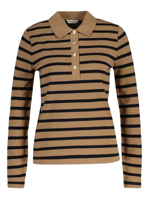 Gant Breton striped polo top