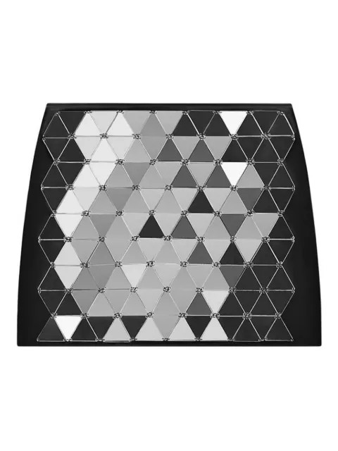 Manière De Voir falda corta con diseño espejado