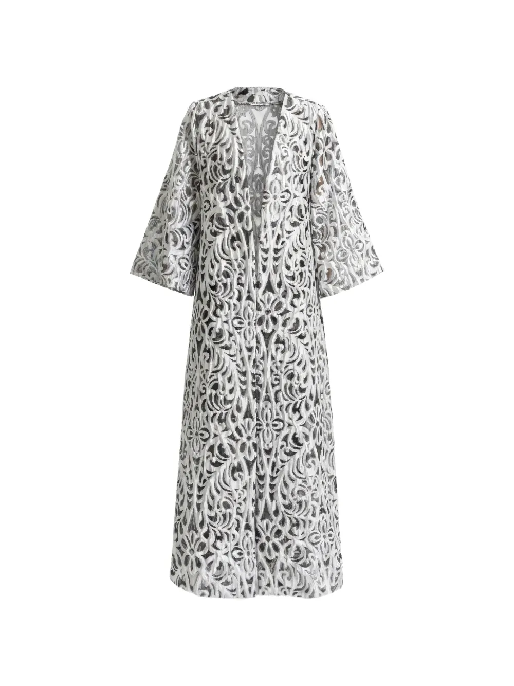 Gemy Maalouf structured cape - White