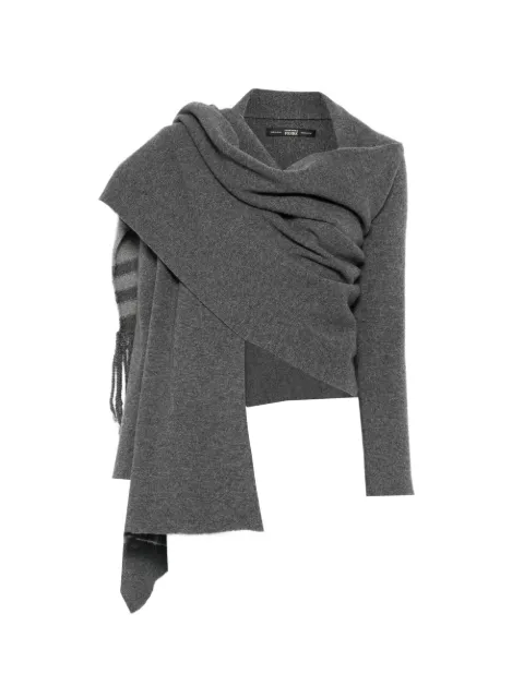 Gianfranco Ferré Pre-Owned chamarra con mascada 1990