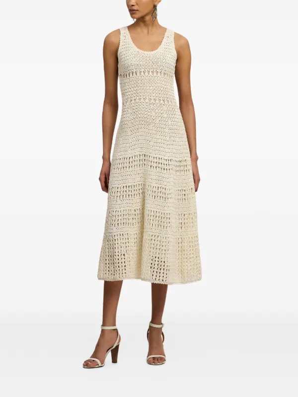 ralph lauren white crochet dress Ralph Lauren White Crochet Mini Dress