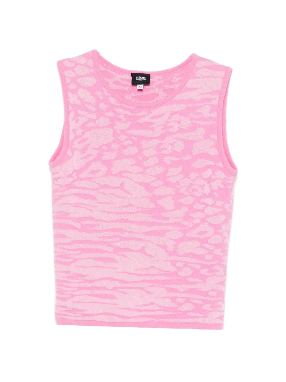 Versace Pre-Owned 2000s patterned tank top - Rosa