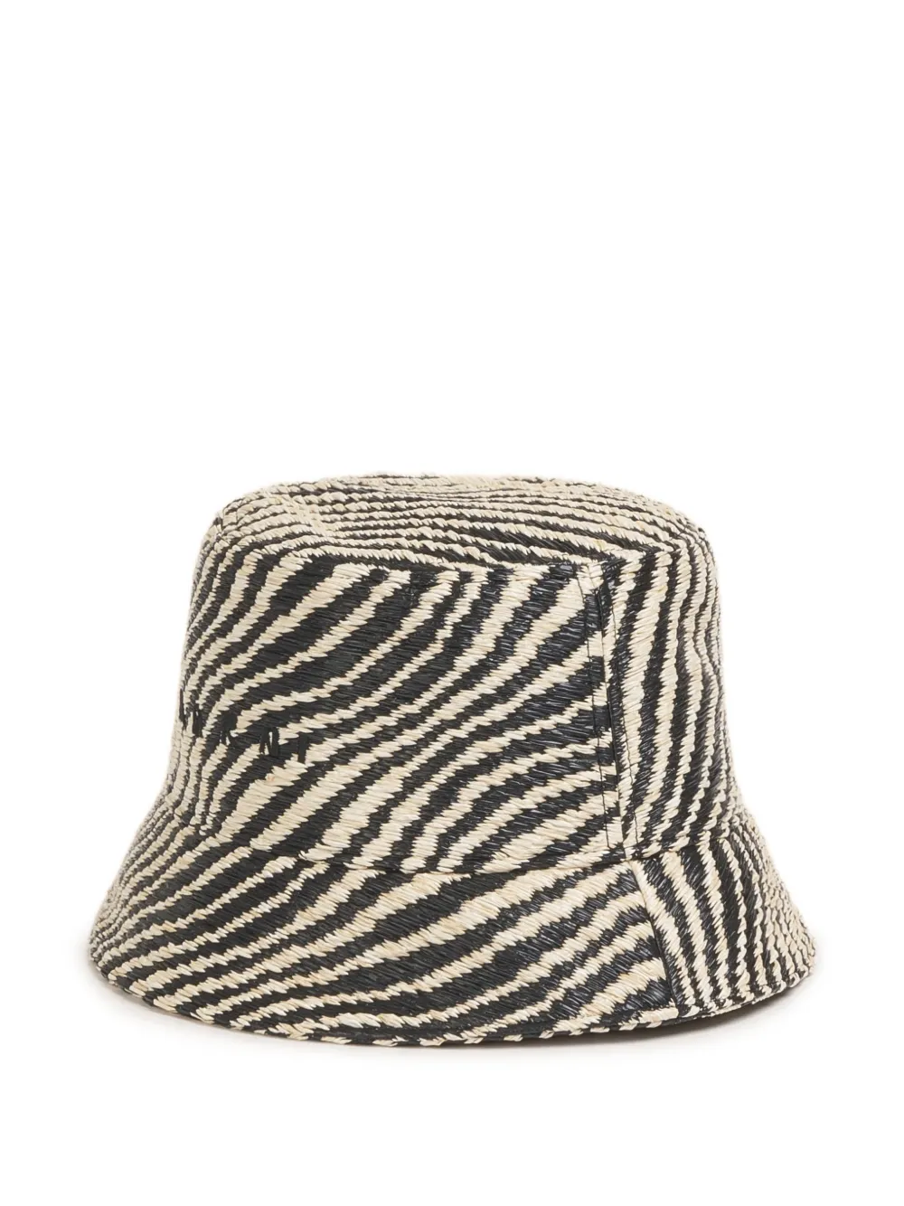 Marni wavy-pattern bucket hat | Black | Image 1