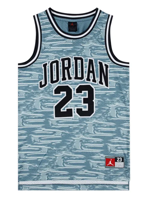 Jordan Kids printed sleeveless top