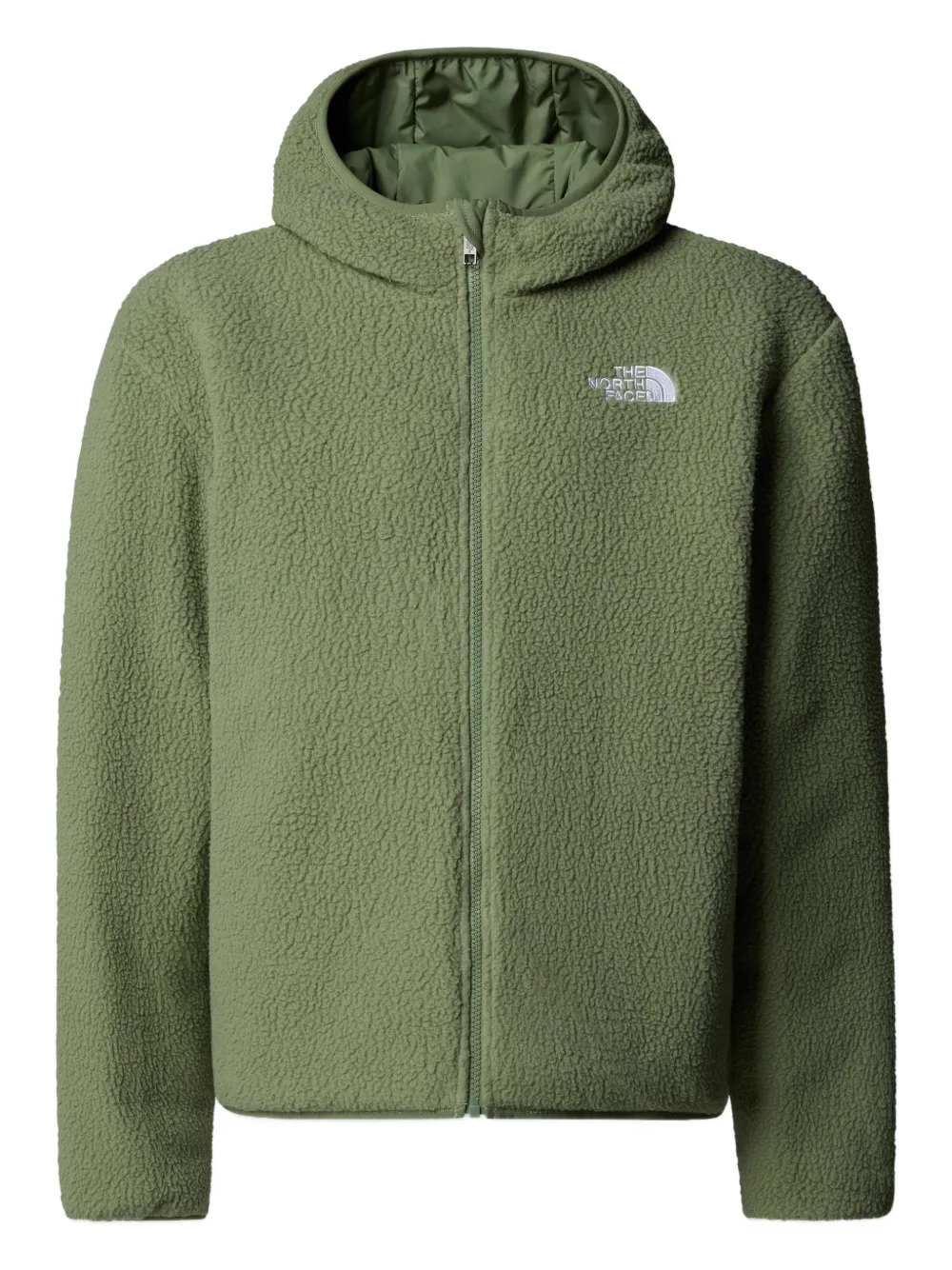 The North Face Kids Jack met geborduurd logo Groen