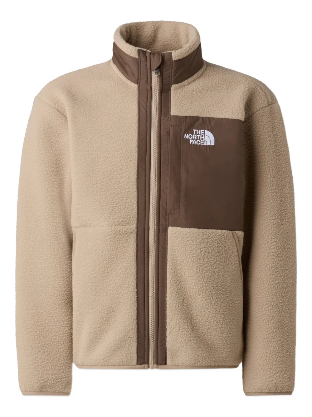 The North Face Kids Yumiori zip-fastening jacket - Toni neutri