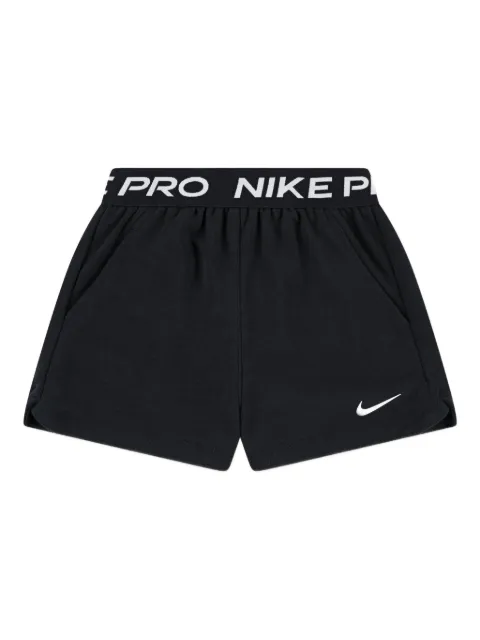 Nike Kids logo-waistband shorts
