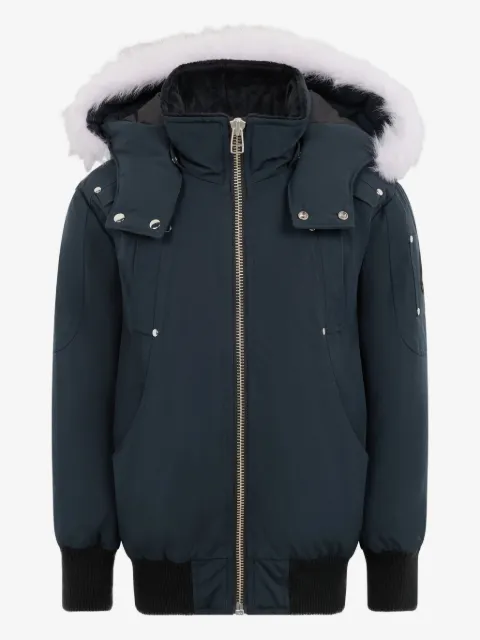 Moose Knuckles Kids shearling-trim jacket