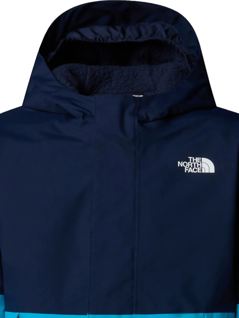 The North Face Kids Jack met geborduurd logo Blauw