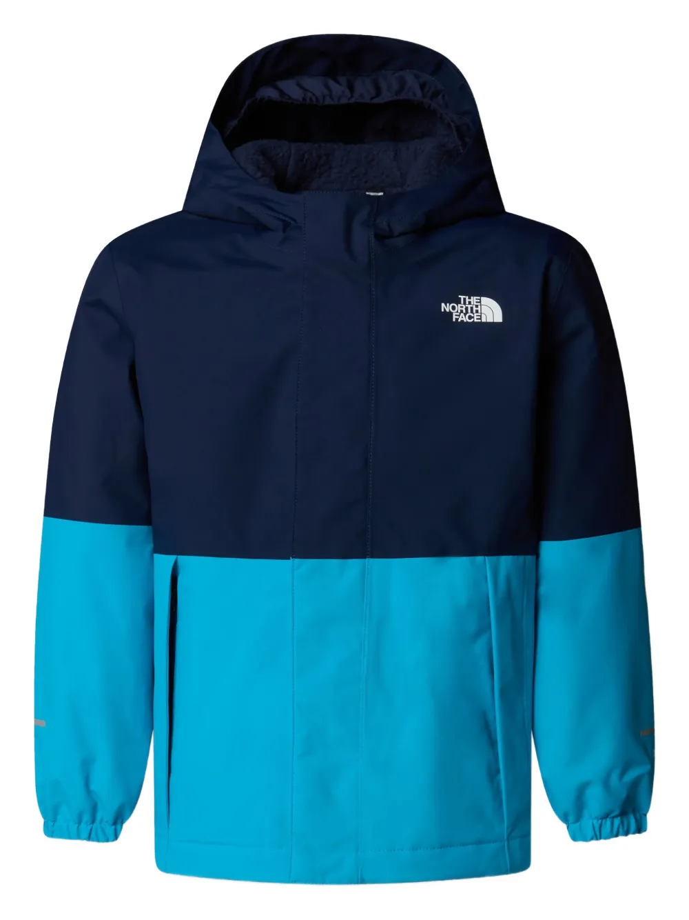 The North Face Kids' Logo-embroidered Jacket In Blue